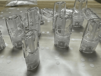 一代主機通用側灌油空倉/空殼2ml 透明底座 獨立包裝 最低30入組